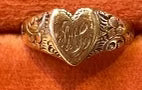 Victorian Heart Signet