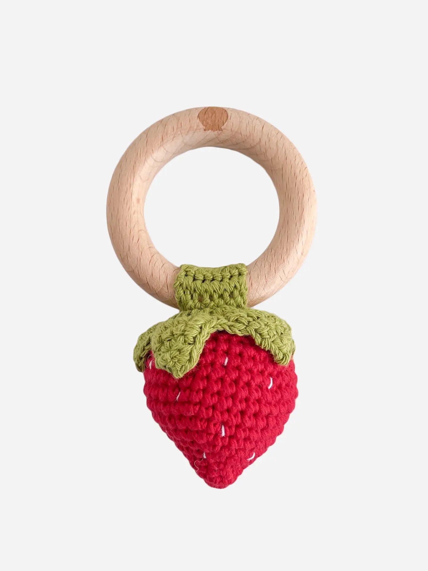 Cotton Crochet Rattle Teether