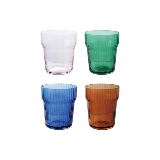 Fluted Drinking Glasses