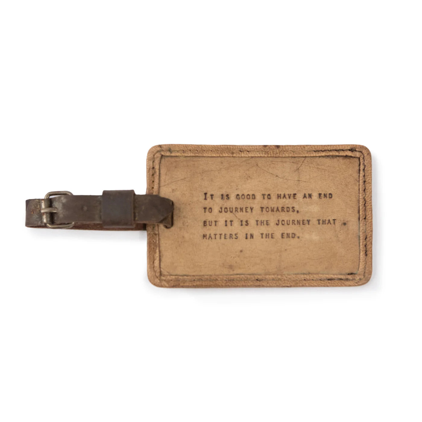 Leather Luggage Tag