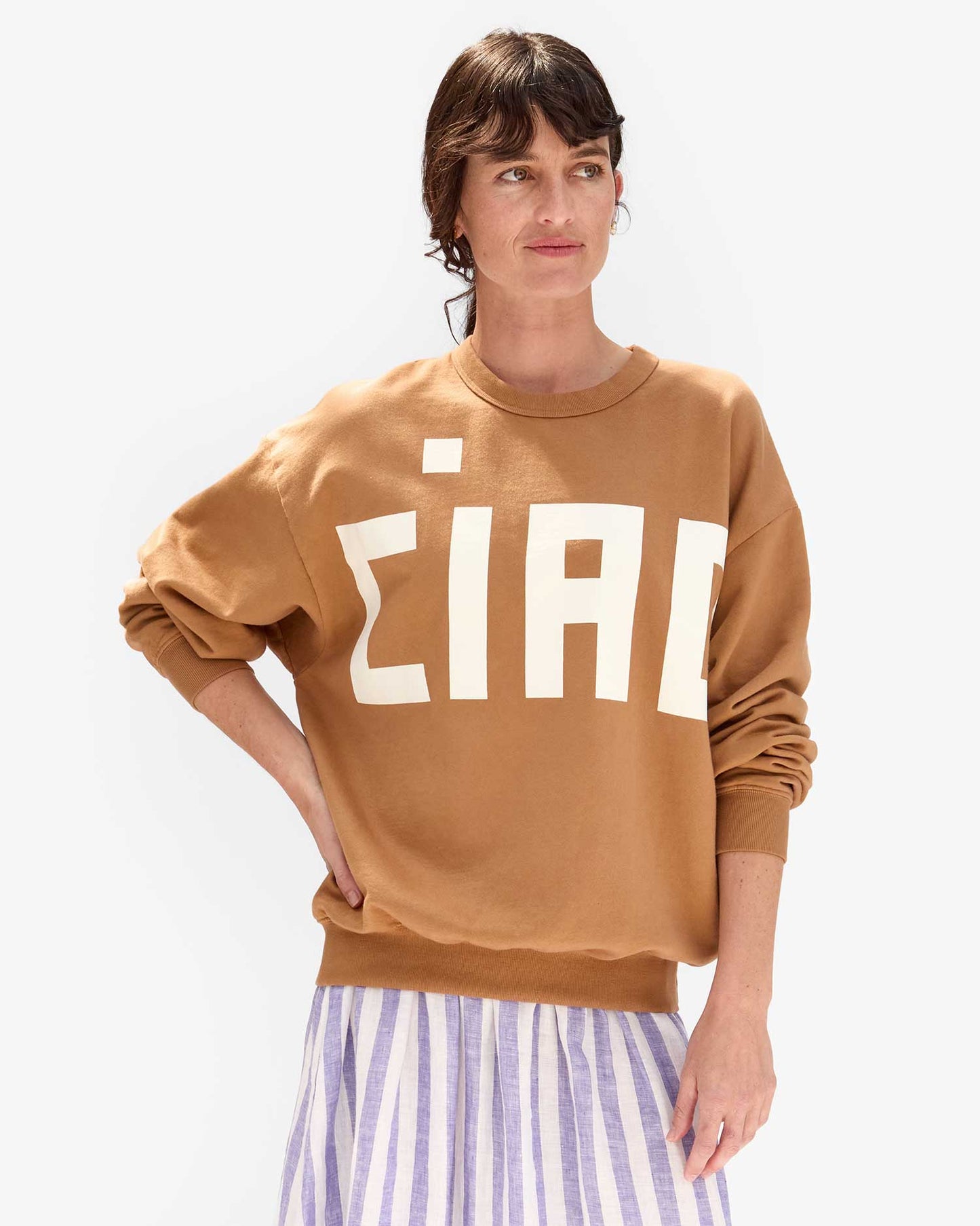 Nutmeg CIAO Oversized Sweatshirt