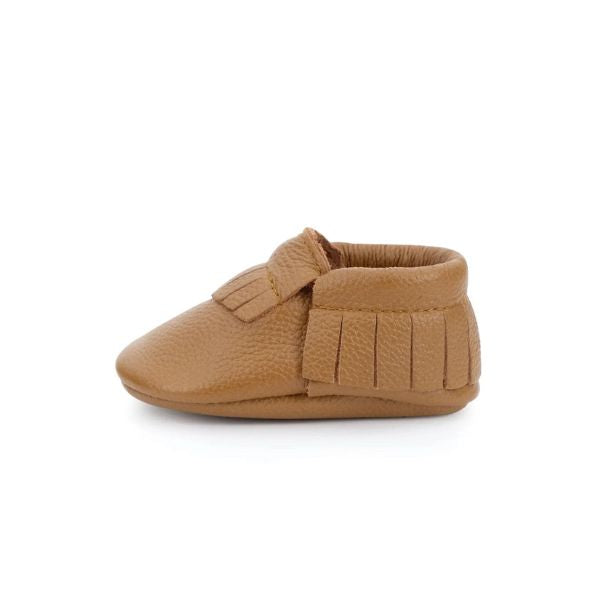 Classic Brown Baby Moccasins