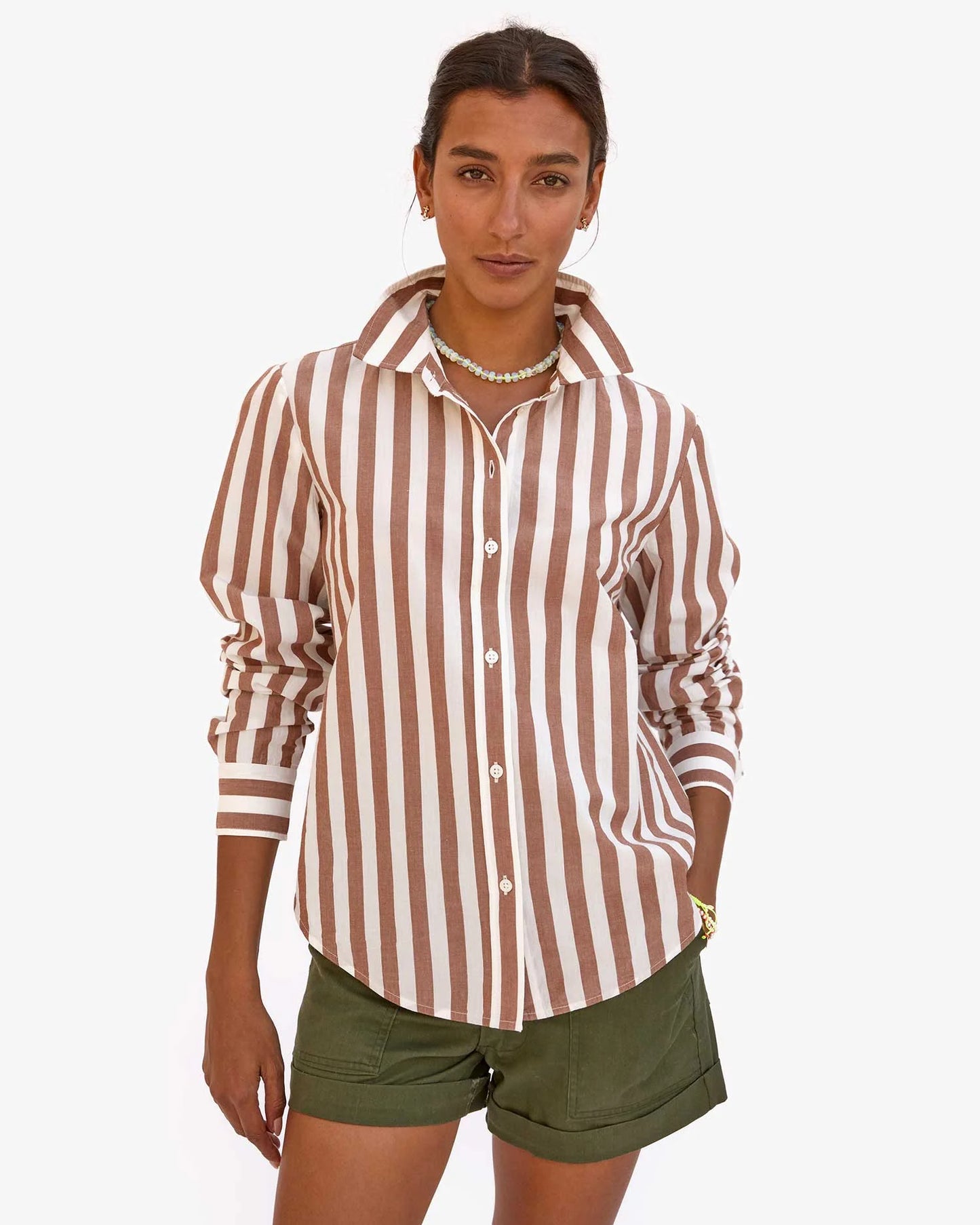 Suzette Shirt - Cabana Stripe