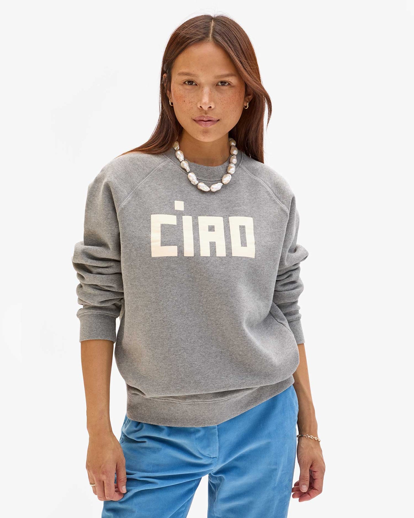 Grey Sweatshirt-Ciao