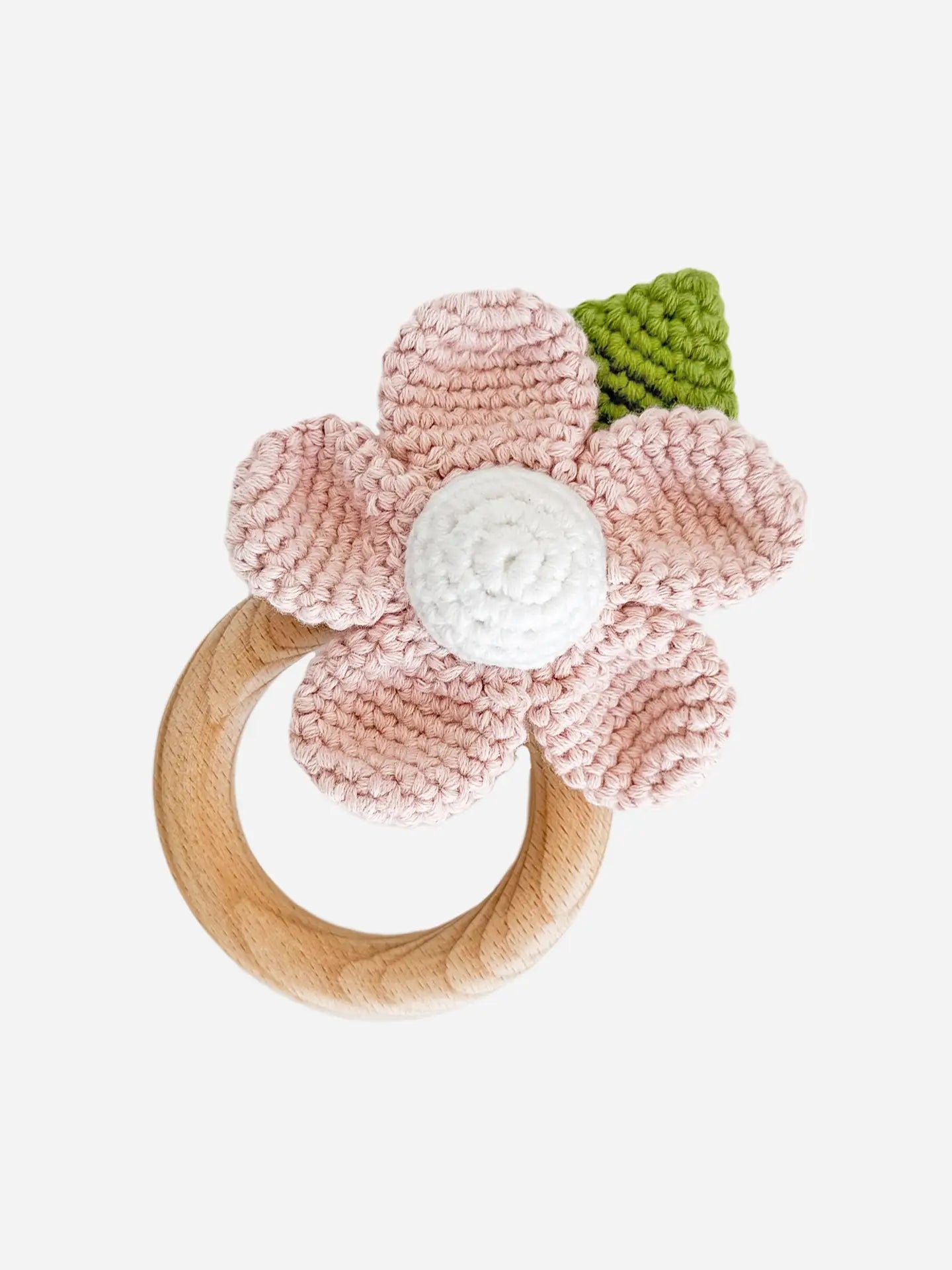 Cotton Crochet Rattle Teether