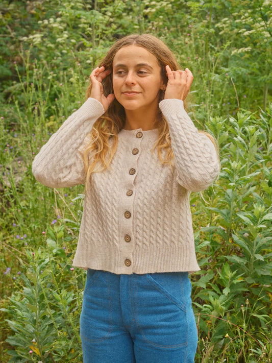 Cable Cardigan