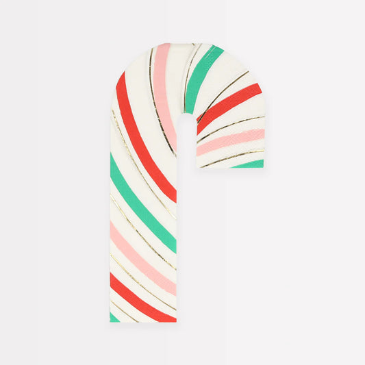 Candy Cane Napkins