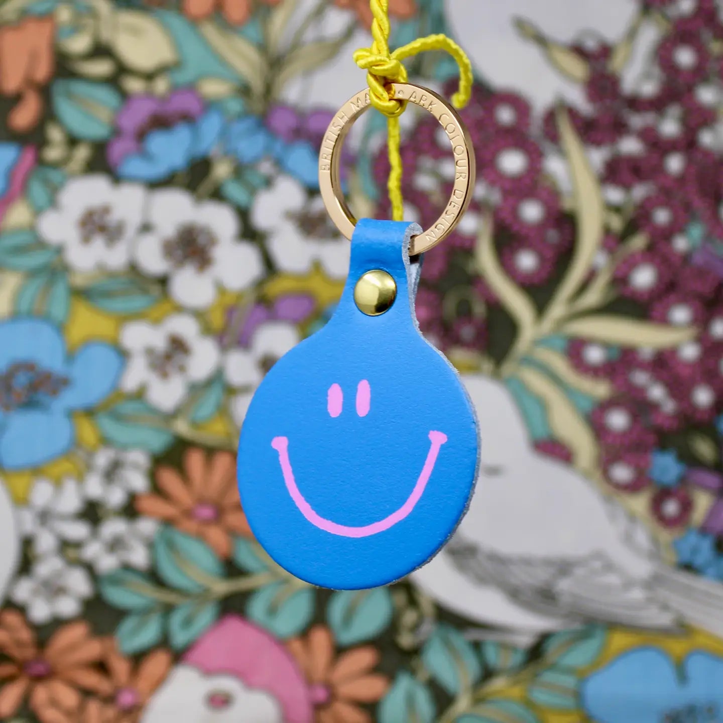 Smiley Face Key Fob