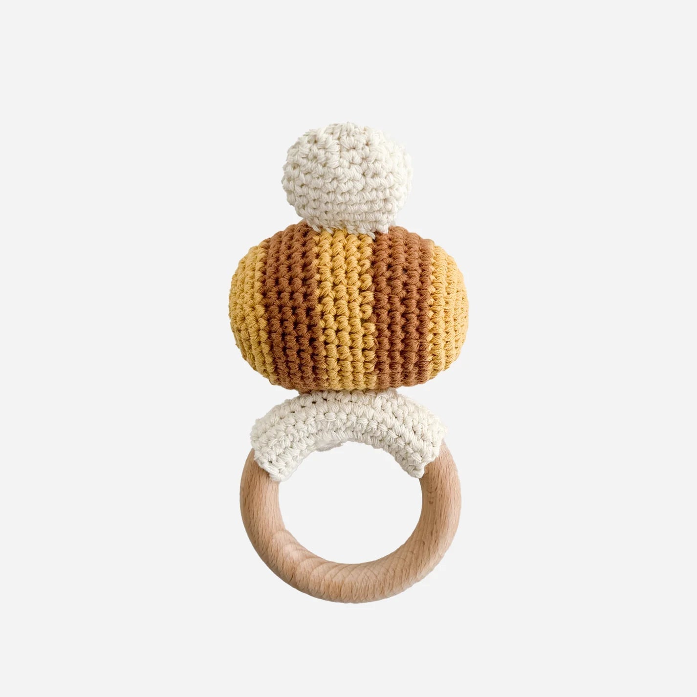 Cotton Crochet Rattle Teether