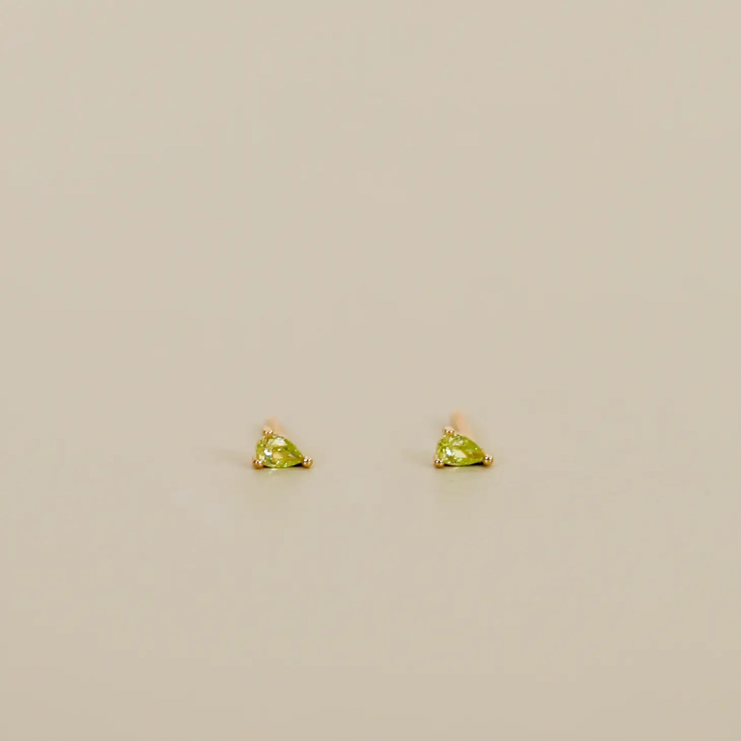 Teardrop Stud Earrings