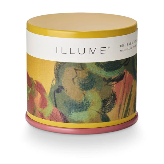 Rhubarb Honey Vanity Tin Candle