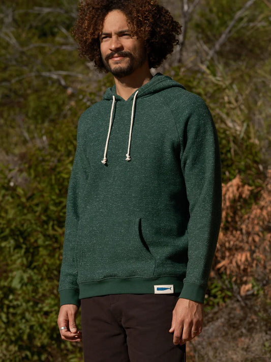 Whale Patch Pullover in Forest