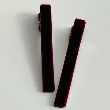 Velvet Bar Clips