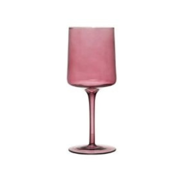 Colored Stemmed Wine Glasses