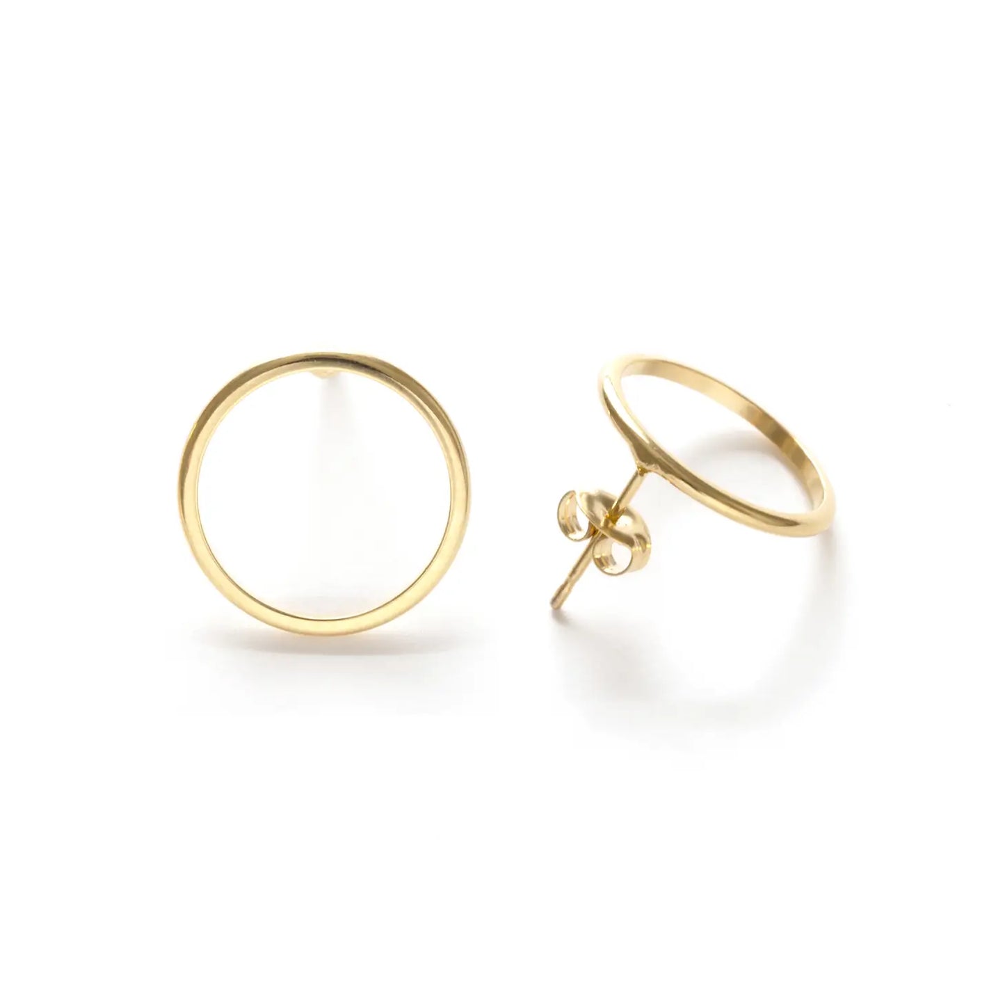 Modern Circle Studs