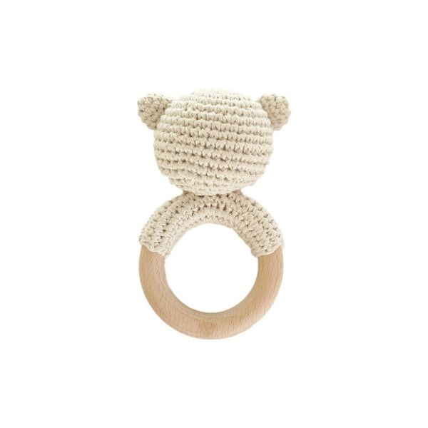 Cotton Crochet Rattle Teether