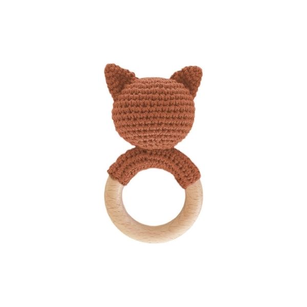 Cotton Crochet Rattle Teether