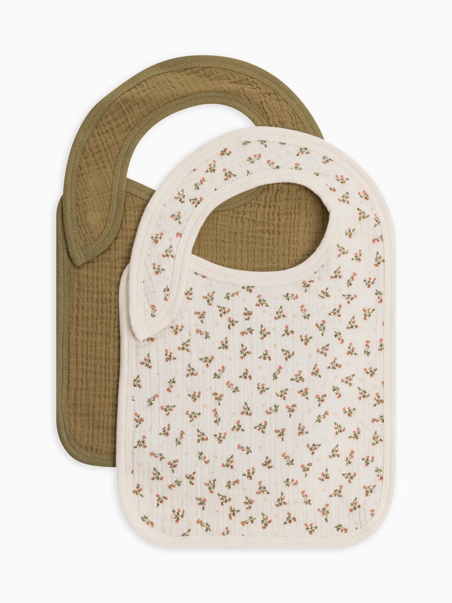 Set of 2 Muslin Bibs